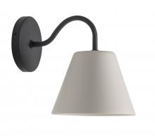 Geo Contemporary LisBlack F21 - Lis Black Metal Wall Sconce