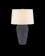 Currey Canada 6000-0745 - Milos Blue Table Lamp