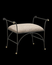 Currey Canada 7000-0942 - Mabel Ottoman, Perf Barrett Sandstone