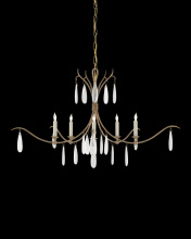 Currey Canada 9000-0810 - Marshallia Small Gold Chandelier
