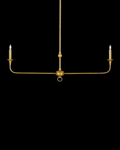 Currey Canada 9000-1256 - Nottaway Linear Gold Chandelier