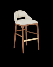 Currey Canada 7000-0732 - Inga Bar Stool, Endurance Sand