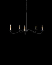 Currey Canada 9000-1257 - Saxon Small Black Chandelier