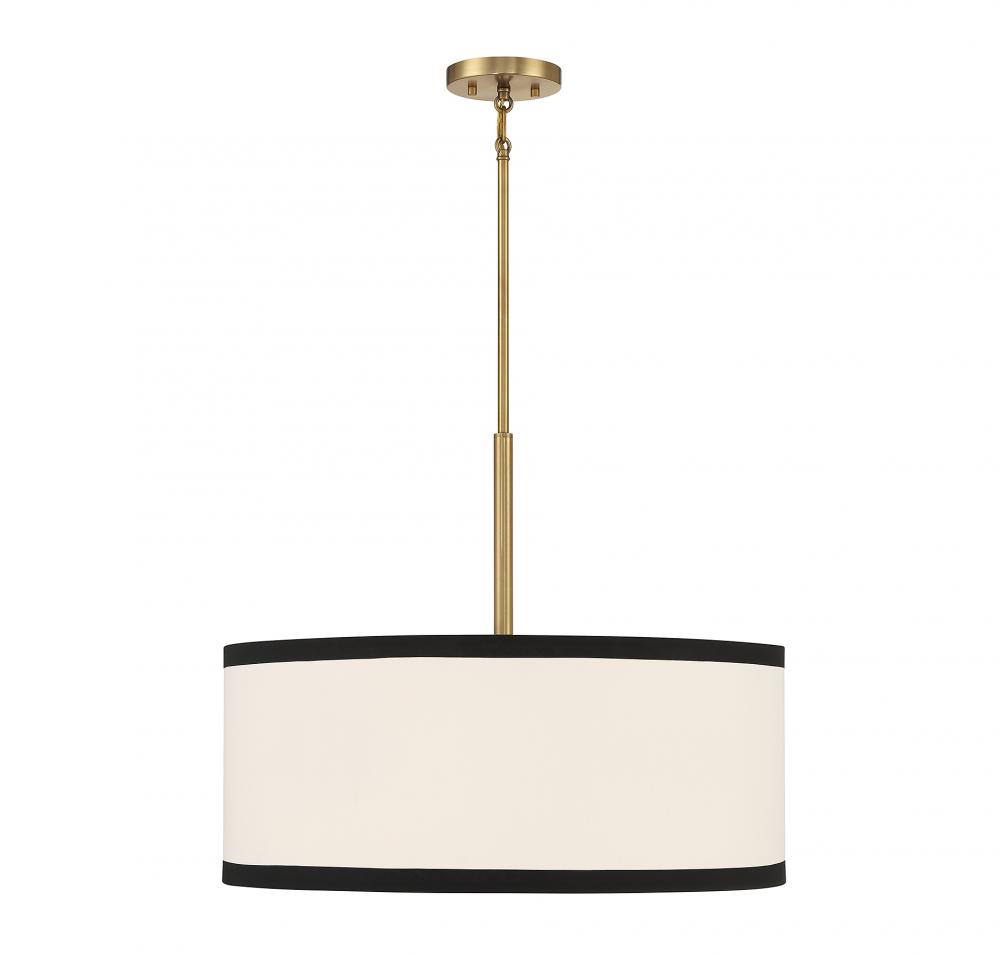 5 LT Pendant in Natural Brass *M23