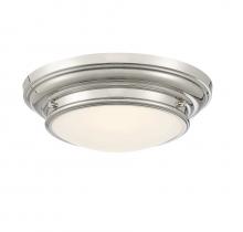 Savoy House Meridian CA M60063PN - 2-Light Ceiling Light in Polished Nickel