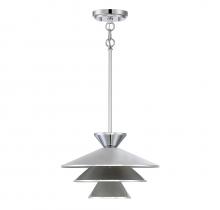 Savoy House Meridian CA M70096CH - 1-Light Pendant in Chrome