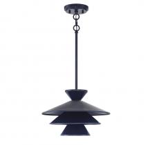 Savoy House Meridian CA M70096NBL - 1-light Pendant In Navy Blue