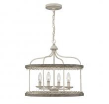 Savoy House Meridian CA M70110SIL - 4-Light Pendant in Silo