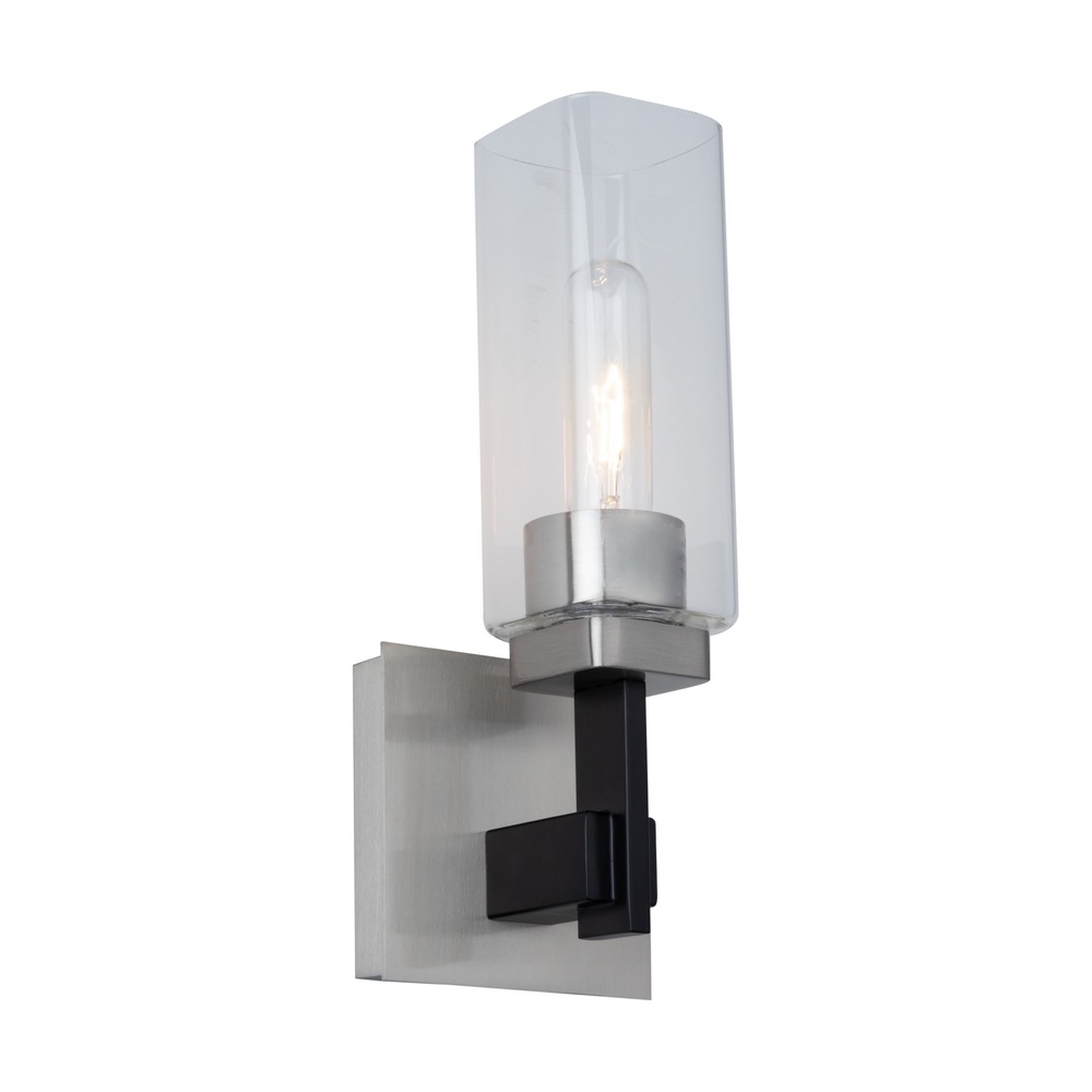 Arlington Collection 1-Light Bathroom Sconce Satin Nickel