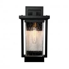 Artcraft AC8022BK - Port Charlotte Outdoor Wall Sconce Matte Black