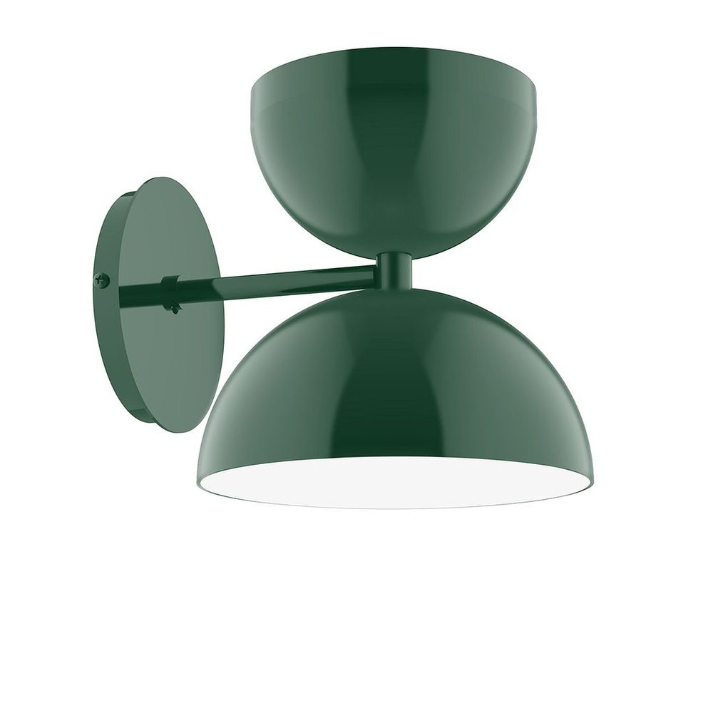 8" Nest LED Wall Sconce, Forest Green