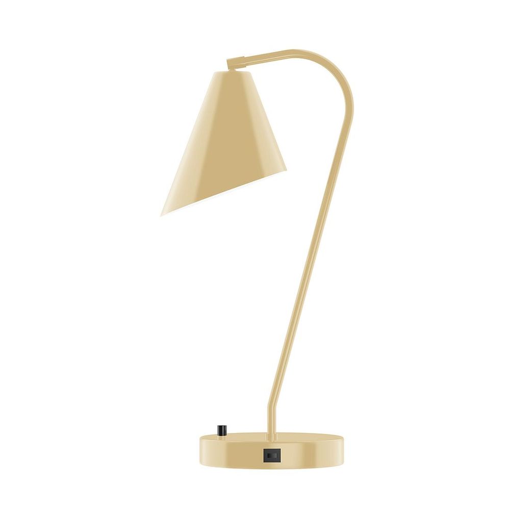 23" J-Series LED Table Lamp, Ivory