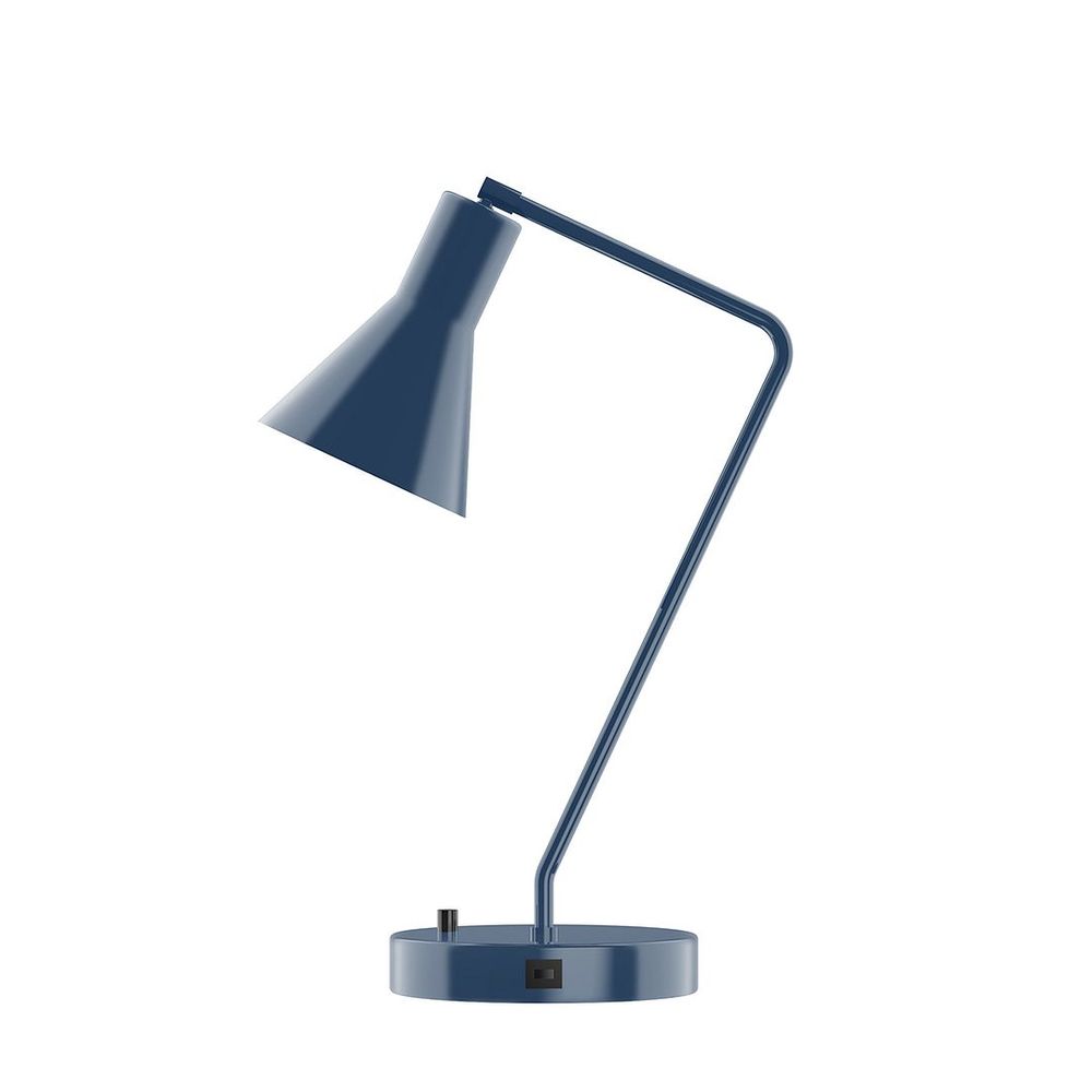 21" J-Series LED Table Lamp, Navy