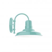 Montclair Light Works SCC182-48 - 12" Warehouse shade, wall mount sconce, Sea Green