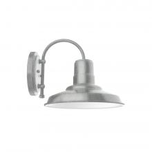 Montclair Light Works SCC182-49 - 12" Warehouse shade, wall mount sconce, Painted Galvanized