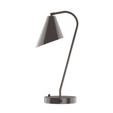 Montclair Light Works TLC415-51-L10 - 23" J-Series LED Table Lamp, Architectural Bronze