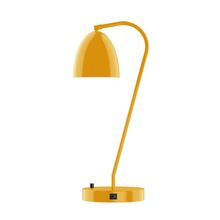 Montclair Light Works TLC417-21-L10 - 23" J-Series LED Table Lamp, Bright Yellow