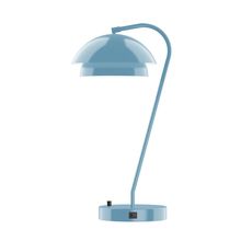 Montclair Light Works TLCX445-54-L10 - 23" Nest LED Table Lamp, Light Blue