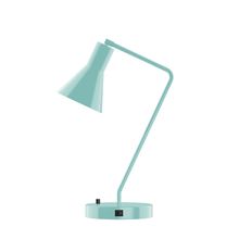 Montclair Light Works TLD436-48-L10 - 21" J-Series LED Table Lamp, Sea Green