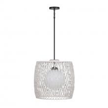 Eurofase Gold US 46635-013 - Lara 1 Light Outdoor Pendant in Light Gray