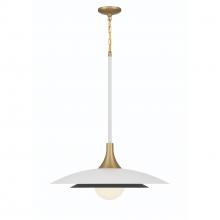 Eurofase Gold US 46785-015 - Welsh 1 Light 24" LED Pendant in White