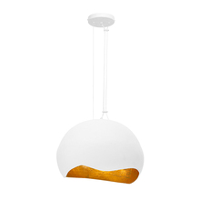 Eurofase Gold US 46440-020 - Baleia 2 Light Pendant in White and Gold Foil