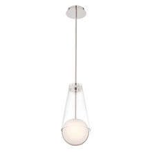 Eurofase Gold US 45609-028 - Solari 2 Light Pendant in Polished Nickel