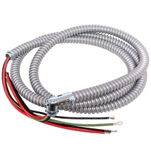 Eurofase Gold US EFHTW15 - Eurofase EFHTW15 4-Wire Hi-Temp Whip For Flush Mount Kit - 15 Feet