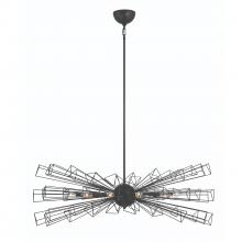 Eurofase Gold CA 46761-019 - Dendelio 10LT Light Chandelier in Black