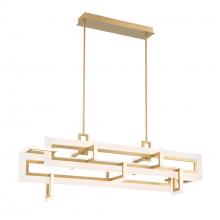 Eurofase Gold CA 46806-024 - Inizio Geometric LED Chandelier in Gold