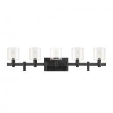 Eurofase Gold CA 46813-015 - Decato 5 Light Sconce in Black