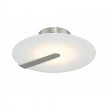 Eurofase Gold CA 46843-029 - Nuvola 12.25" LED Flushmount in Nickel and White