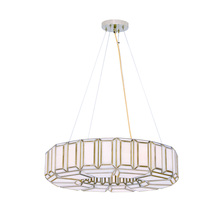 Eurofase Gold CA 46468-017 - Belmont 8 Light Chandelier in Brass