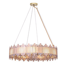 Eurofase Gold CA 46467-010 - Birla 12 Light Chandelier in Brass