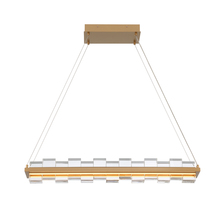 Eurofase Gold CA 45717-024 - Bruco 2 Light Island Chandelier in Gold