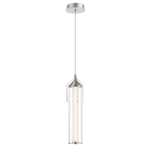 Eurofase Gold CA 45716-010 - Espada 1 Light Pendant in Polished Nickel