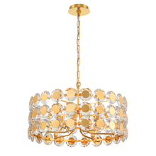 Eurofase Gold CA 44285-026 - Perrene 6 Light Pendant in Gold