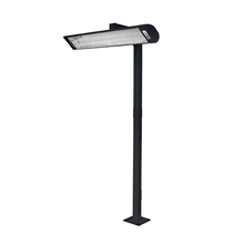 Eurofase Gold CA EF6108PMDB - Eurofase EF6108PMDB 61 Inch 8ft Black Pole Mount With Double Crossbar