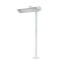 Eurofase Gold CA EF6108PMW - Eurofase EF6108PMW 61 Inch 8ft White Pole Mount With Single Crossbar