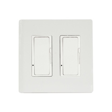 Eurofase Gold CA EFSWD2 - Eurofase EFSWD2 Dimmer with White Screwless Plate and Box