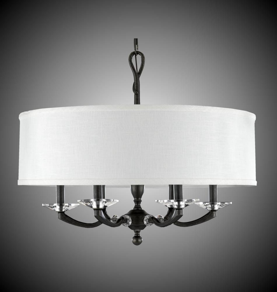 24 inch Kensington Drum Shade Chandelier