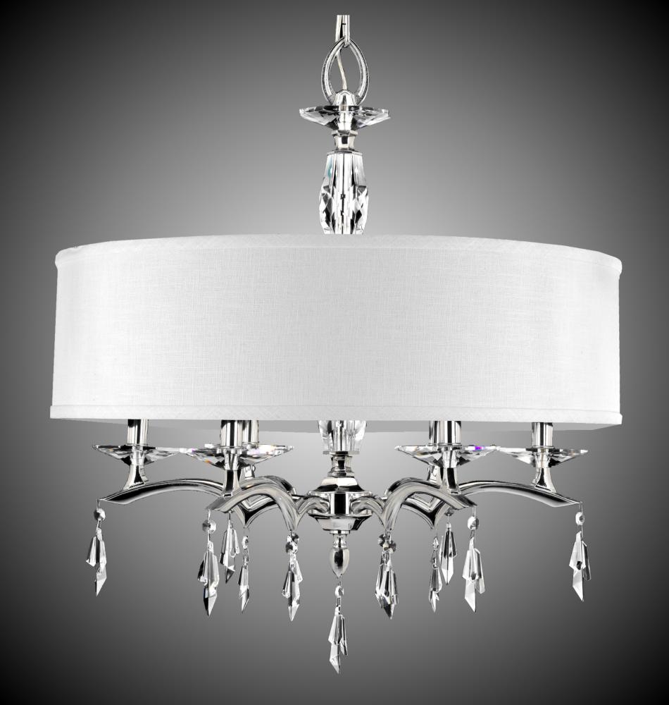 24 inch Kaya Drum Shade Chandelier