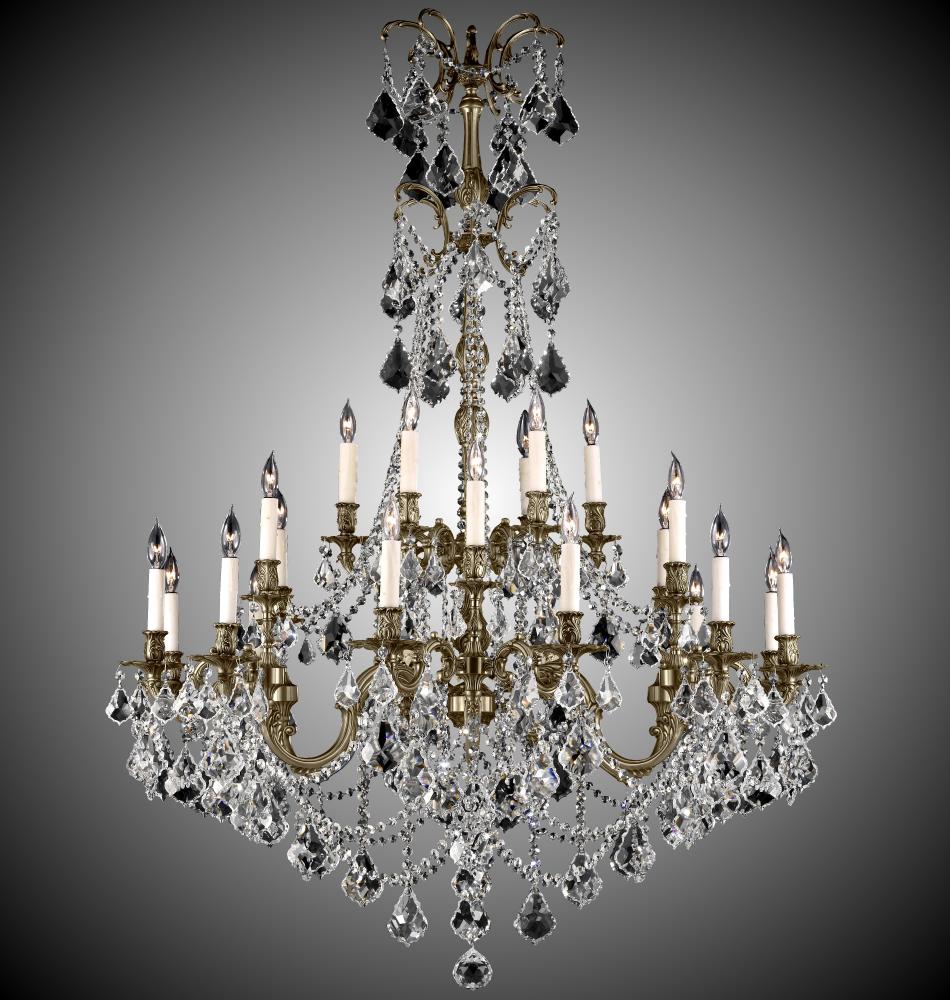 8+24 Light Sterling Chandelier