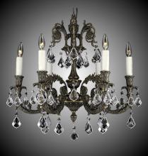 American Brass & Crystal CH2002-A-12G-ST - 6 Light Finisterra Chandelier