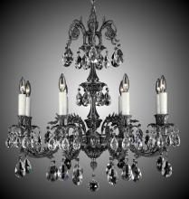 American Brass & Crystal CH2003-O-04G-PI - 8 Light Finisterra Chandelier