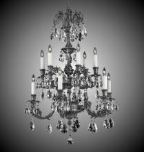 American Brass & Crystal CH2006-O-03G-ST - 5+5 Light Finisterra Chandelier