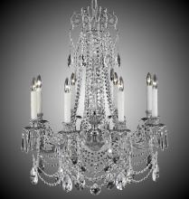 American Brass & Crystal CH2053-O-16G-PI - 8 Light Finisterra with draping Chandelier