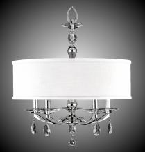 American Brass & Crystal CH5484-O-32G-ST-GL - 19 inch Kensington Empire Drum Shade Chandelier