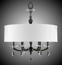 American Brass & Crystal CH5485-O-37G-ST-HL - 24 inch Kensington Empire Drum Shade Chandelier