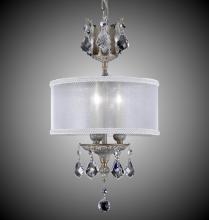 American Brass & Crystal CH6500-O-10W-ST-PG - 3 Light Llydia Pendant